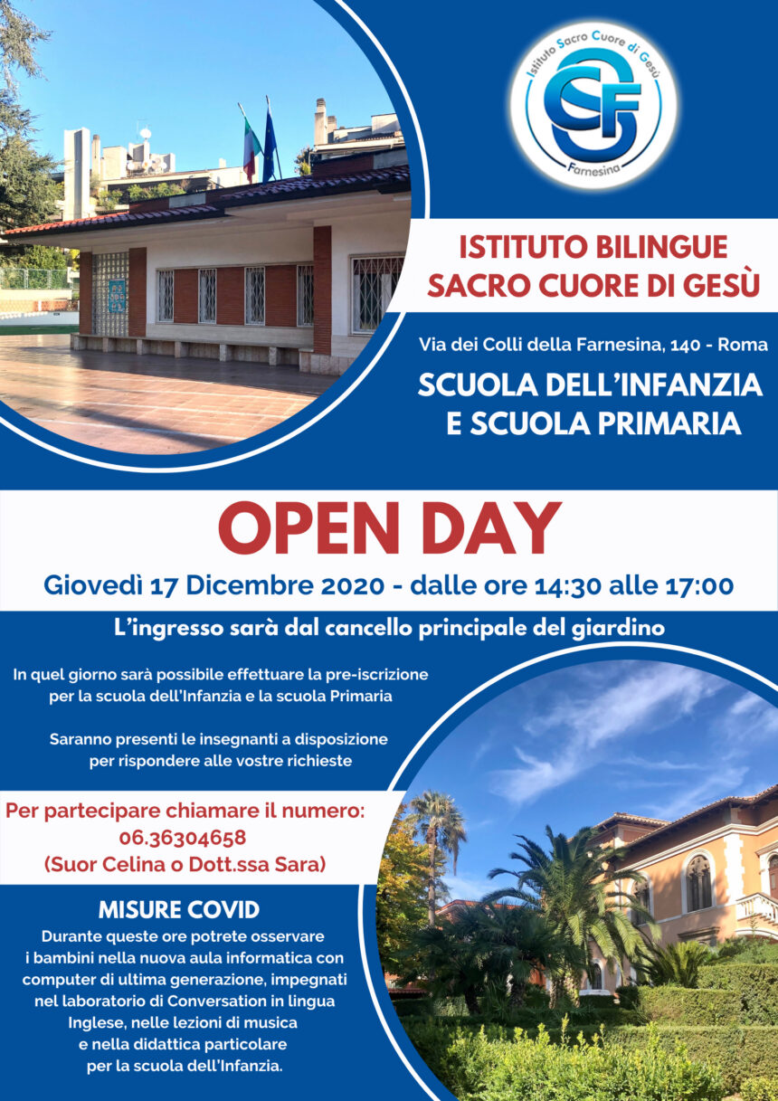 ISTITUTO-BILINGUE-SACRO-CUORE-DI-GESU OPEN DAY