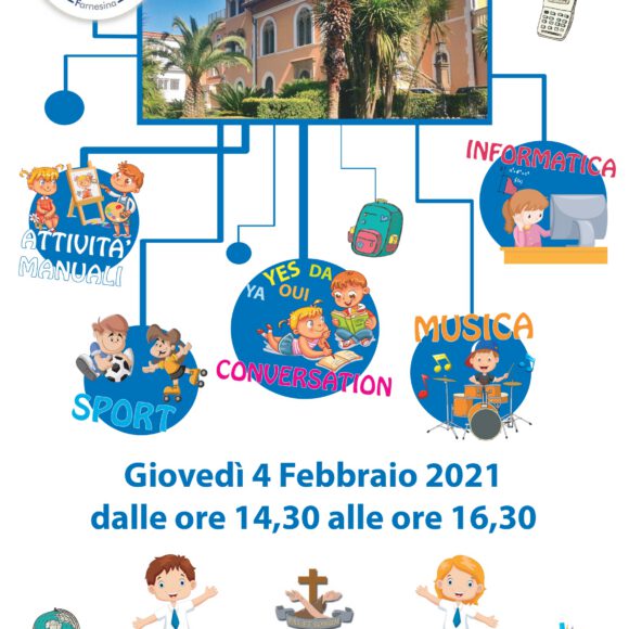 OPEN DAY 4 FEBBRAIO 2021
